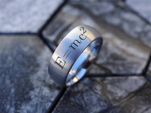 E=MC 2 Ring , Circuit board ring, Programmer gift, Computer Nerd Jewelry, Teacher Wedding Ring, Pi Ring, Programmer Wedding Ring, Math Ring.