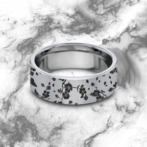 Flower Wedding Ring, Floral Wedding Band, Butterfly Engagement Ring, Filigree Ring, Floral Wedding Band, Flower Petals Ring.