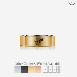  Ring Pikachu Ring, Pokemon Wedding Promise Anniversary Ring, Pokemon Jewelry, Ash Ring